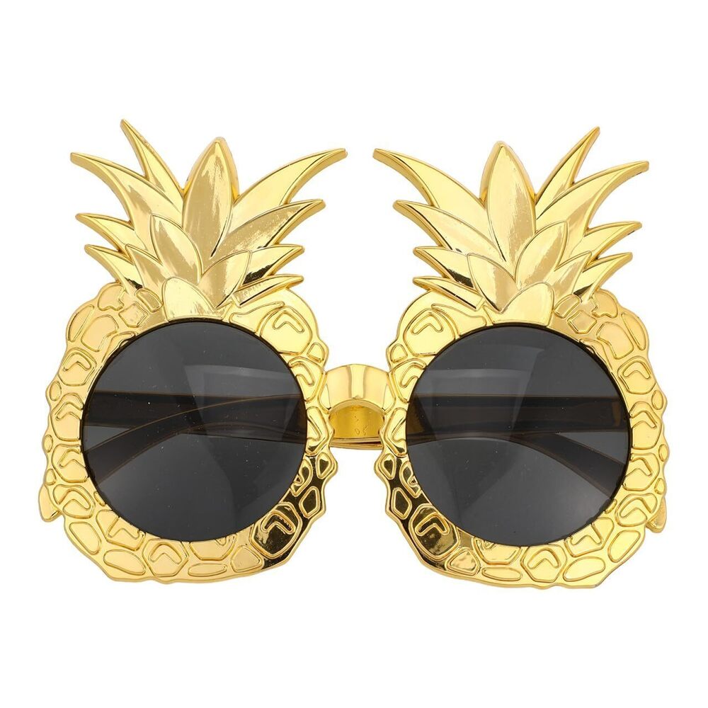 6762 Hawaiian Funny Glasses Pineapple Sunglasses Adult Luau Theme Party